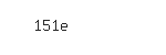 Captcha: 151e